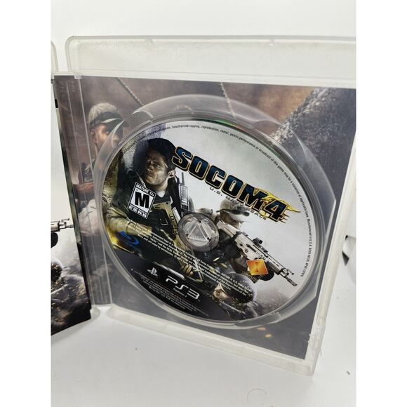 SOCOM 4: U.S. Navy SEALS | PlayStation 3 (PS3), 2010 | CIB | Tested - Picture 6 of 8
